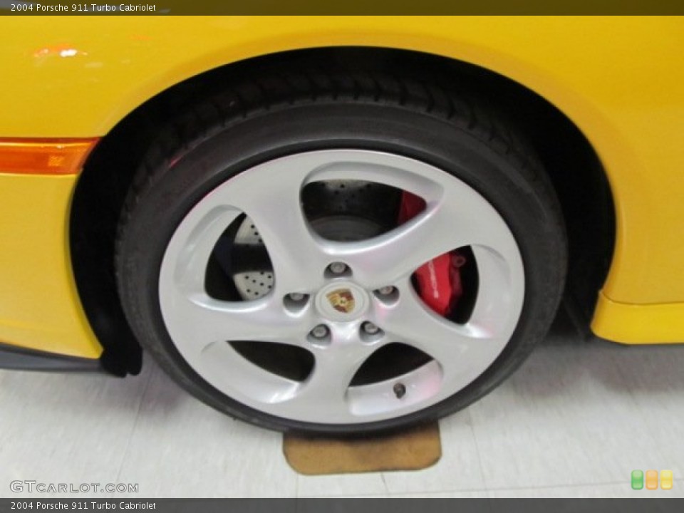 2004 Porsche 911 Turbo Cabriolet Wheel and Tire Photo #66981457