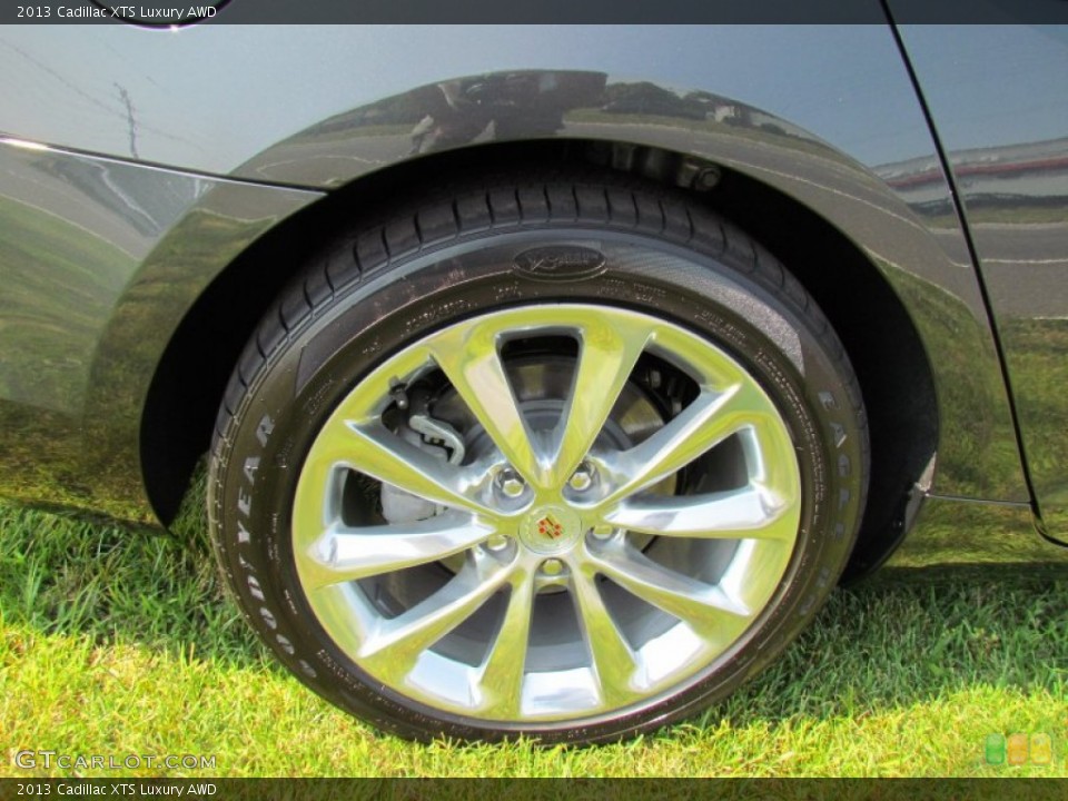 2013 Cadillac XTS Luxury AWD Wheel and Tire Photo #66982345
