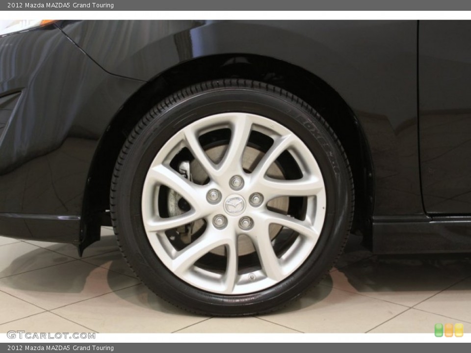 2012 Mazda MAZDA5 Grand Touring Wheel and Tire Photo #66985276