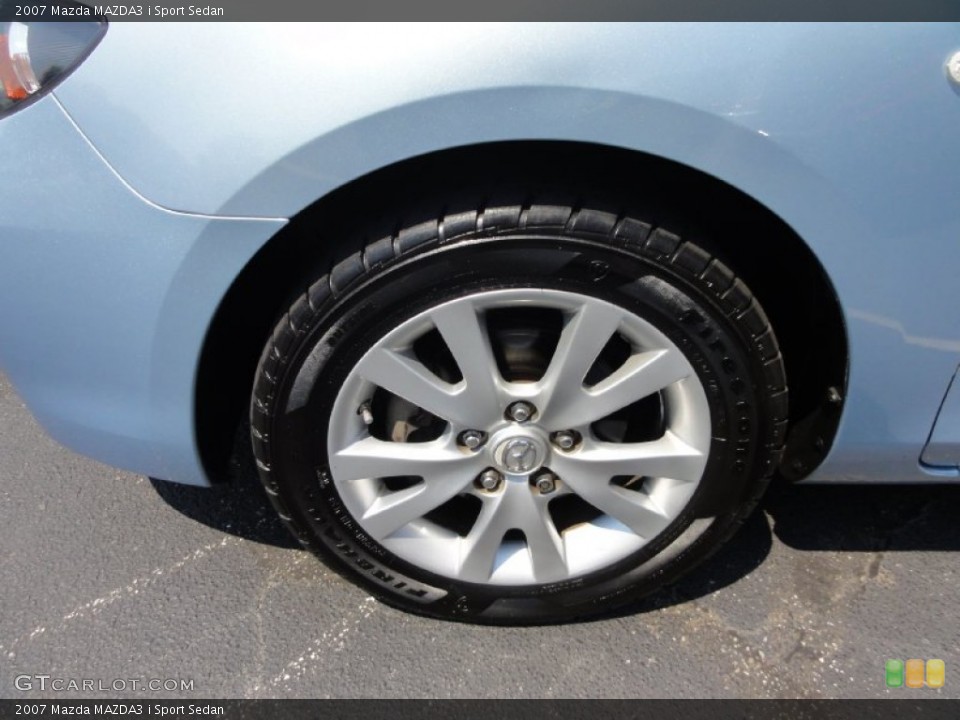 2007 Mazda MAZDA3 i Sport Sedan Wheel and Tire Photo #66994849