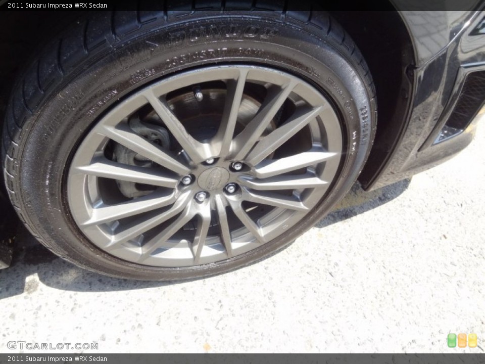 2011 Subaru Impreza WRX Sedan Wheel and Tire Photo #66997753
