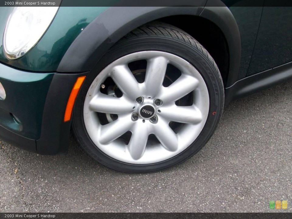 2003 Mini Cooper S Hardtop Wheel and Tire Photo #6699827