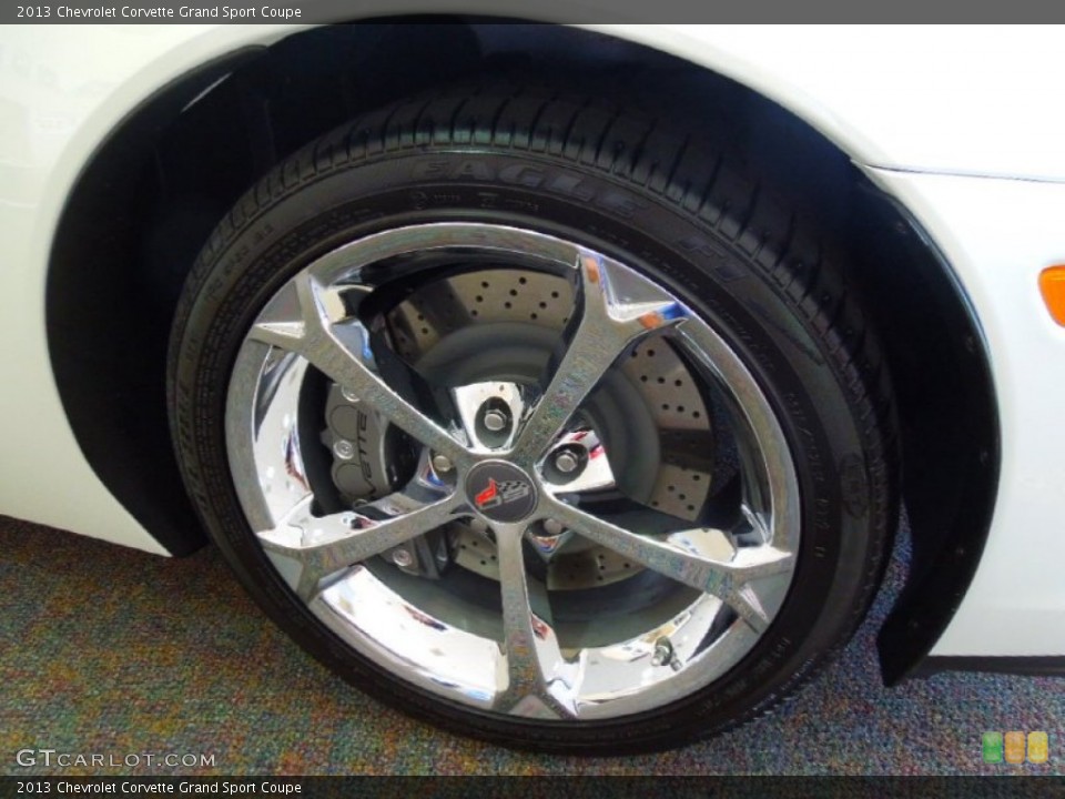 2013 Chevrolet Corvette Grand Sport Coupe Wheel and Tire Photo #67001905