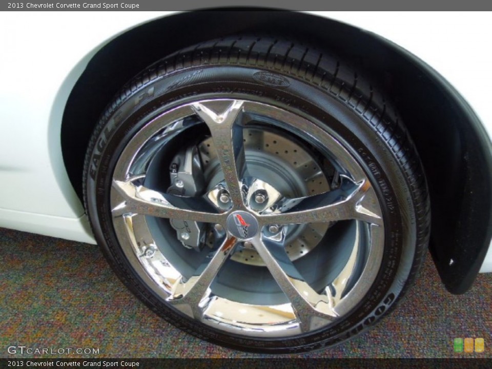 2013 Chevrolet Corvette Grand Sport Coupe Wheel and Tire Photo #67001920