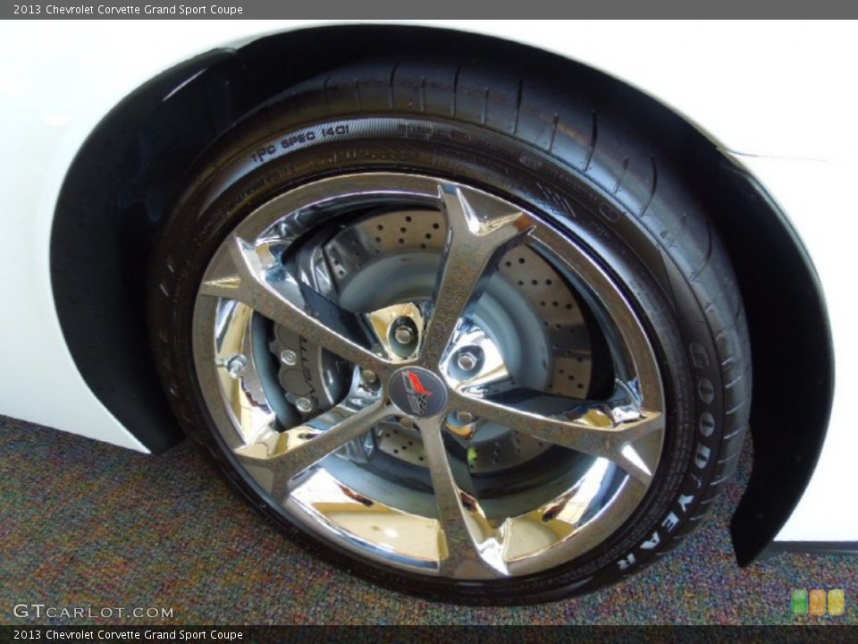 2013 Chevrolet Corvette Grand Sport Coupe Wheel and Tire Photo #67002112