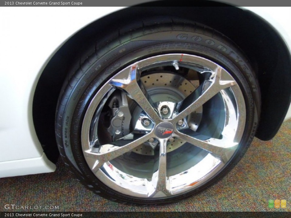 2013 Chevrolet Corvette Grand Sport Coupe Wheel and Tire Photo #67002121