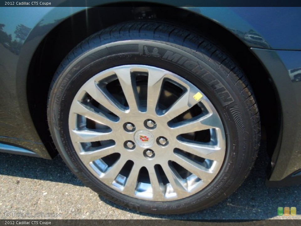 2012 Cadillac CTS Coupe Wheel and Tire Photo #67002436