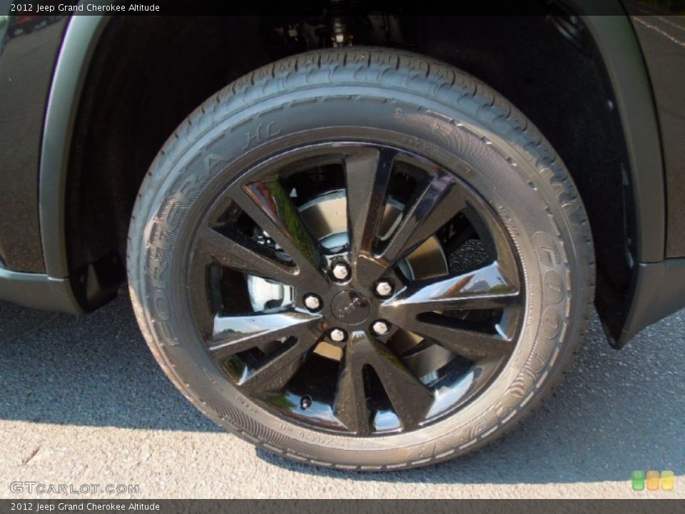 2012 Jeep Grand Cherokee Wheels and Tires