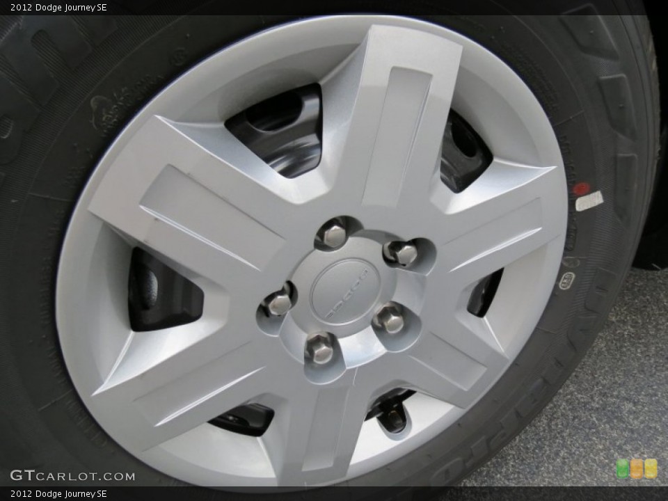 2012 Dodge Journey SE Wheel and Tire Photo #67008592