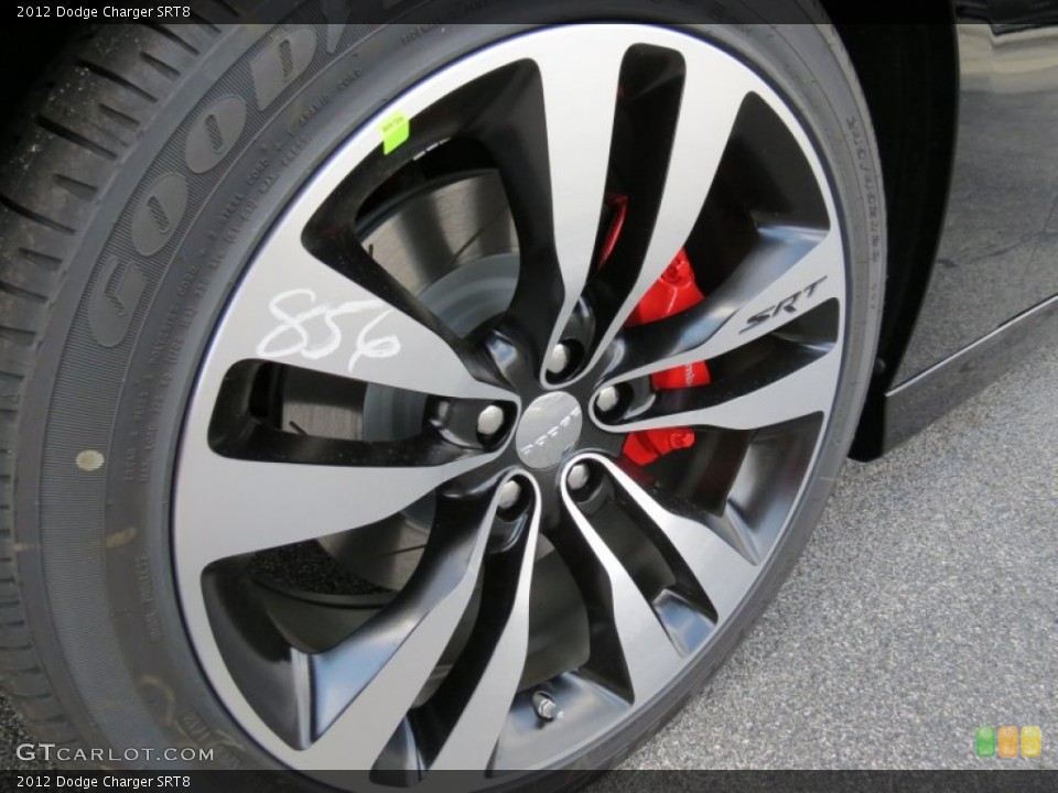 2012 Dodge Charger SRT8 Wheel and Tire Photo #67009978
