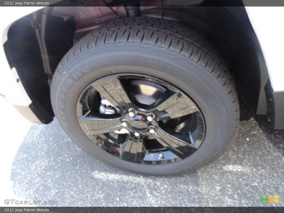 2012 Jeep Patriot Altitude Wheel and Tire Photo #67010341