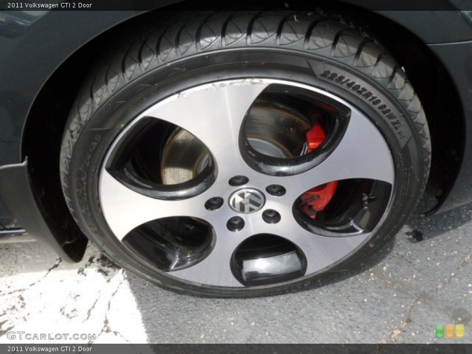 2011 Volkswagen GTI 2 Door Wheel and Tire Photo #67012845