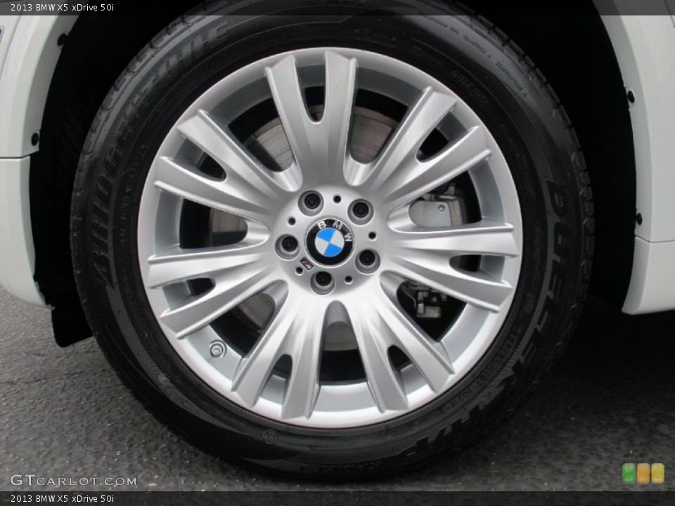 2013 BMW X5 xDrive 50i Wheel and Tire Photo #67019418