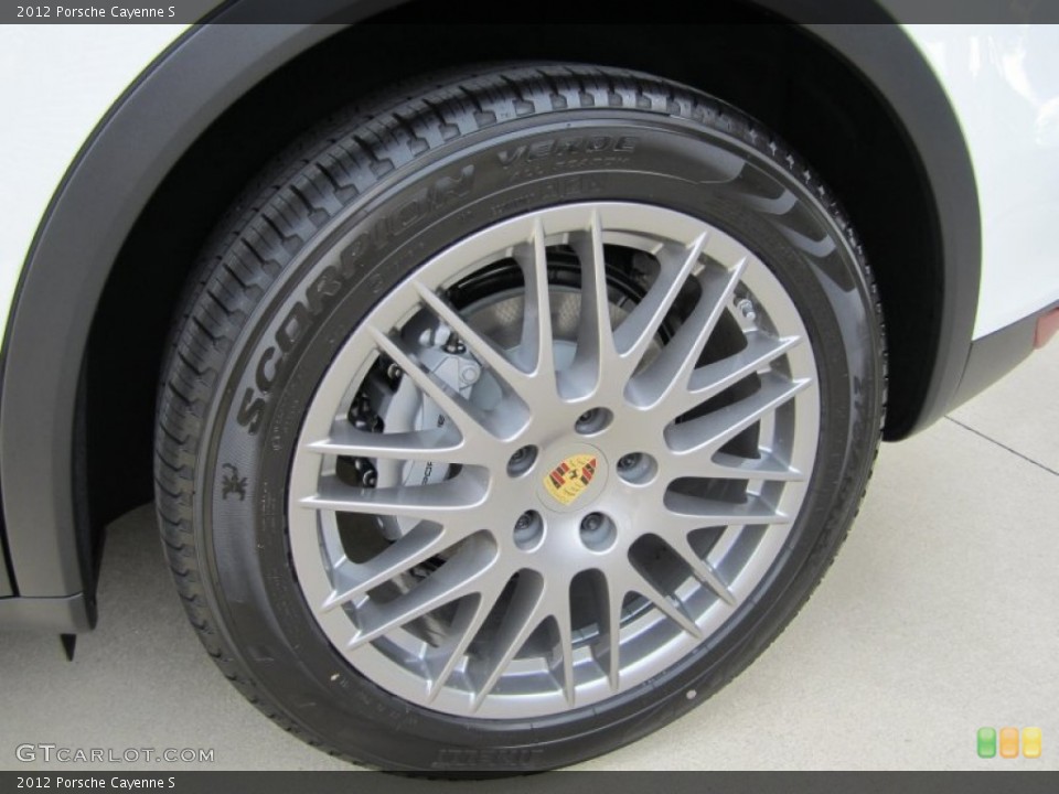 2012 Porsche Cayenne S Wheel and Tire Photo #67021806