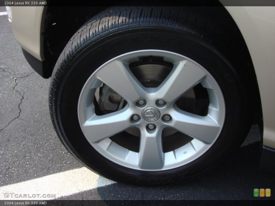2004 Lexus RX 330 AWD Wheel and Tire Photo #67040160