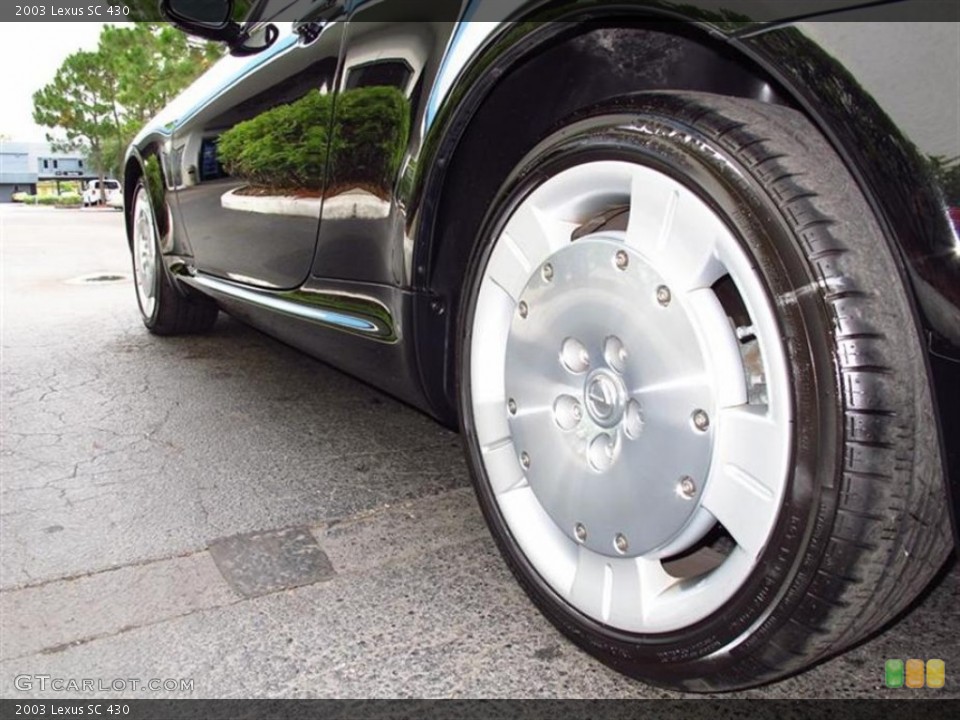 2003 Lexus SC 430 Wheel and Tire Photo #67044090