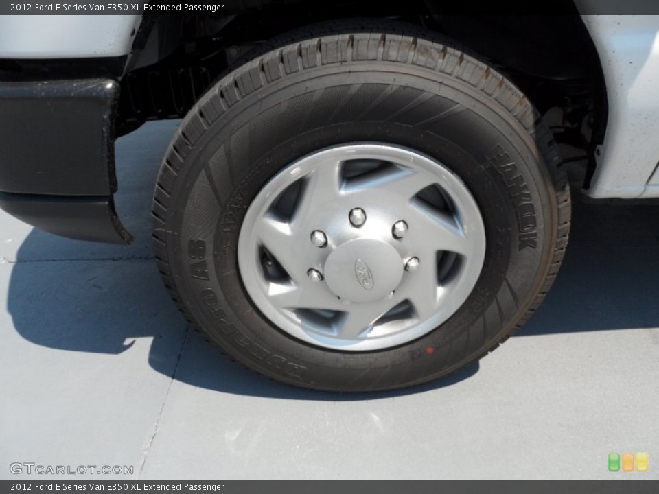 2012 Ford E Series Van E350 XL Extended Passenger Wheel and Tire Photo #67047185