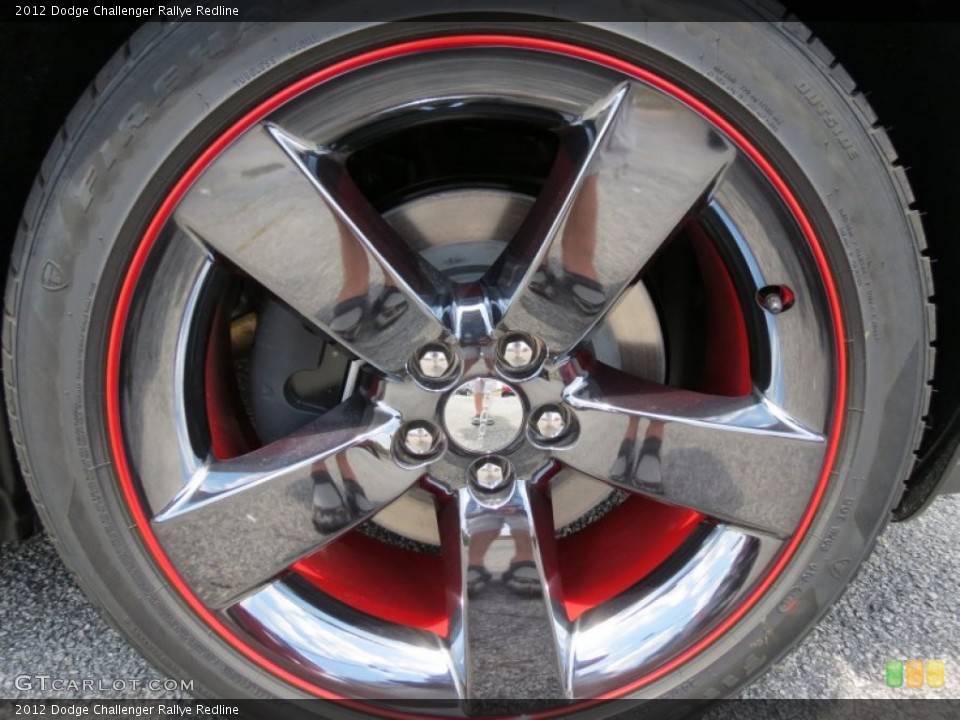 2012 Dodge Challenger Rallye Redline Wheel and Tire Photo #67051541