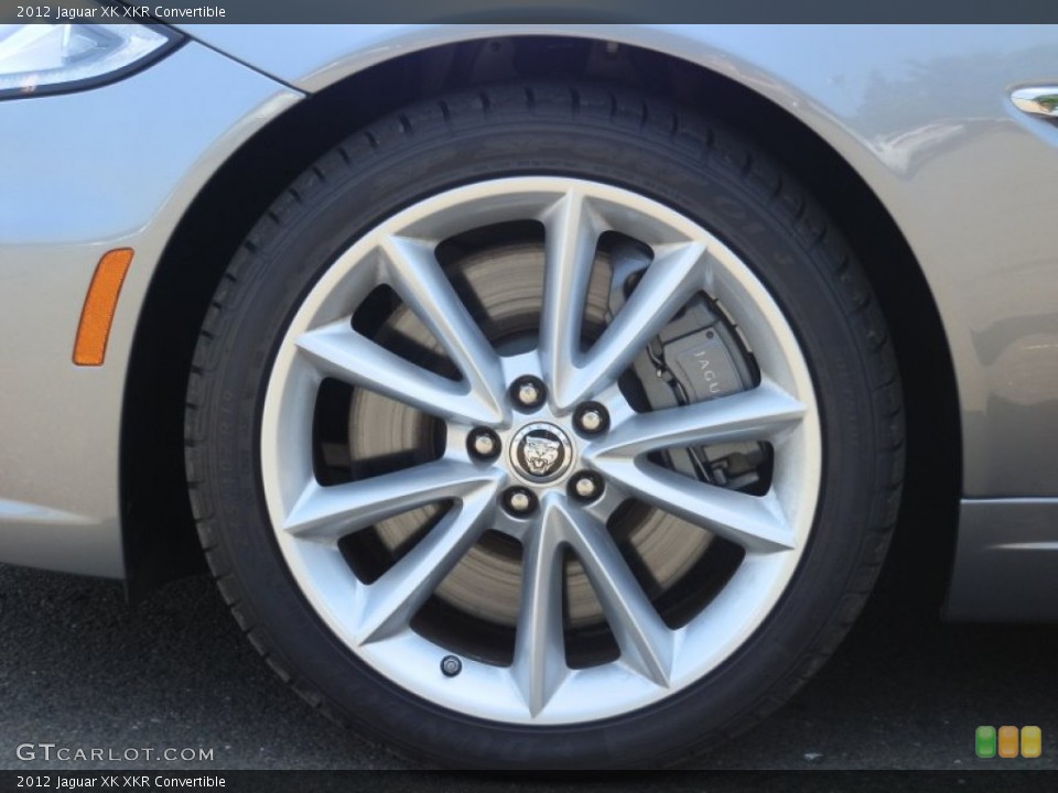 2012 Jaguar XK XKR Convertible Wheel and Tire Photo #67053114