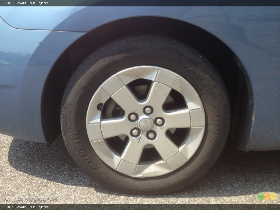 2006 Toyota Prius Hybrid Wheel and Tire Photo #67056575