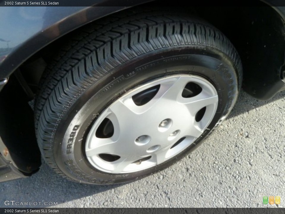 2002 Saturn S Series SL1 Sedan Wheel and Tire Photo #67057812