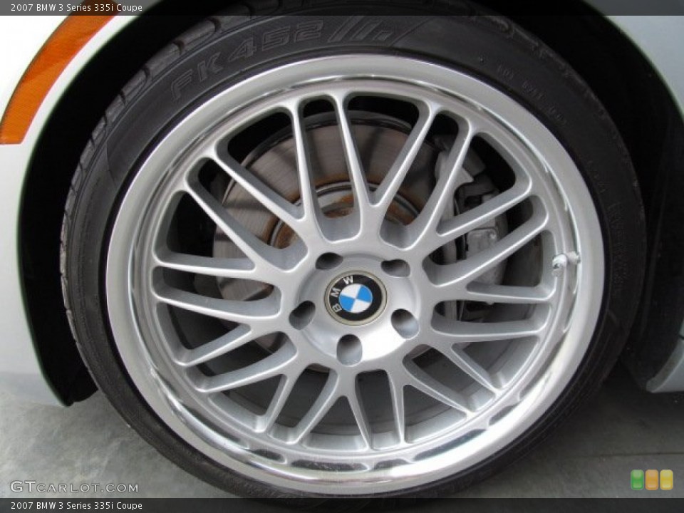 2007 BMW 3 Series 335i Coupe Wheel and Tire Photo #67060995