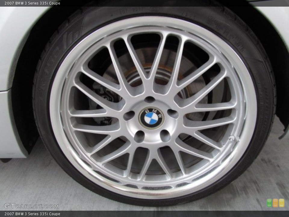 2007 BMW 3 Series 335i Coupe Wheel and Tire Photo #67061004