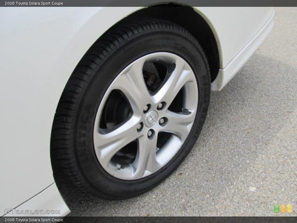 2008 Toyota Solara Sport Coupe Wheel and Tire Photo #67064181