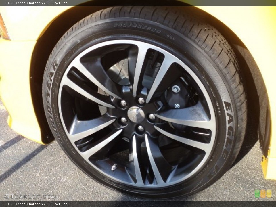2012 Dodge Charger SRT8 Super Bee Wheel and Tire Photo #67068348