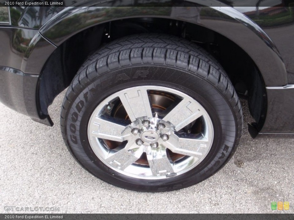 2010 Ford Expedition EL Limited Wheel and Tire Photo #67071565