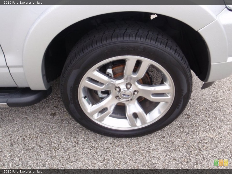2010 Ford Explorer Limited Wheel and Tire Photo #67071734
