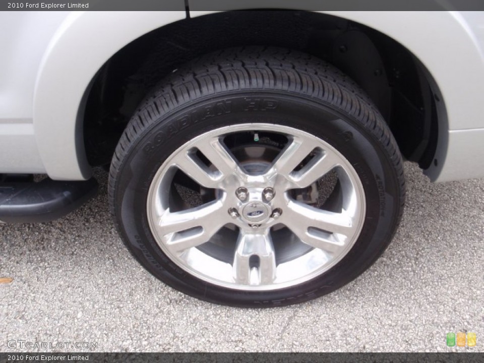 2010 Ford Explorer Limited Wheel and Tire Photo #67071776