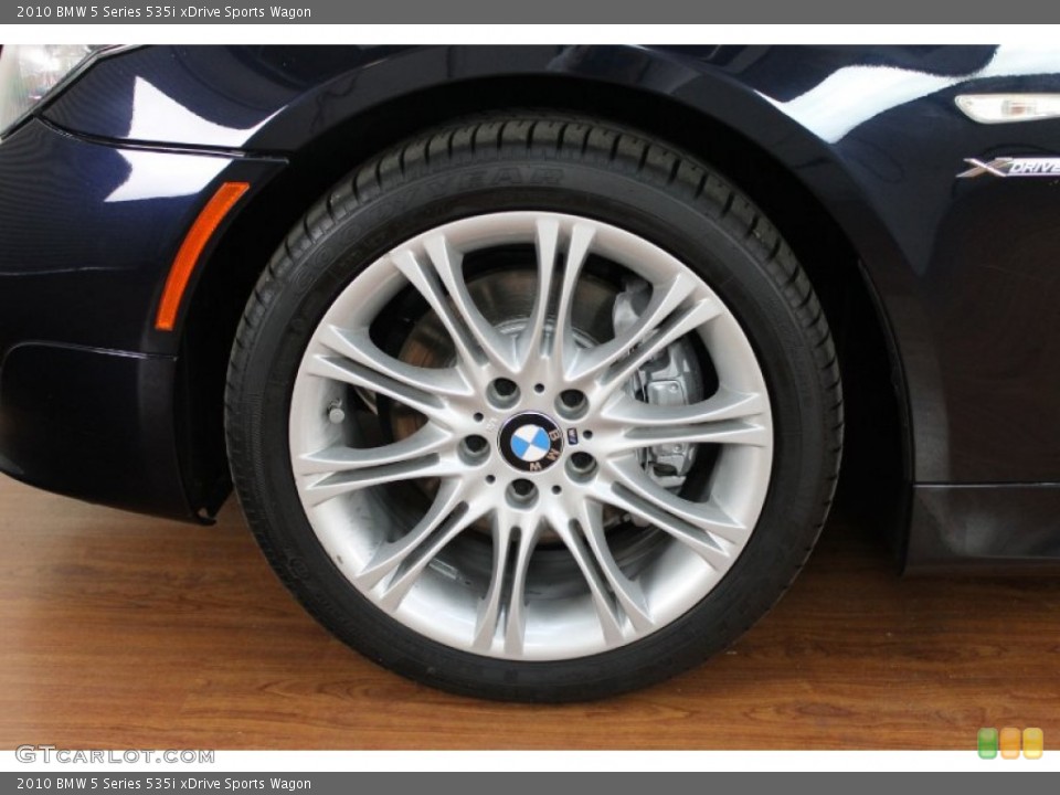 2010 BMW 5 Series 535i xDrive Sports Wagon Wheel and Tire Photo #67074661