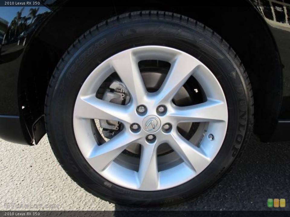 2010 Lexus RX 350 Wheel and Tire Photo #67075552