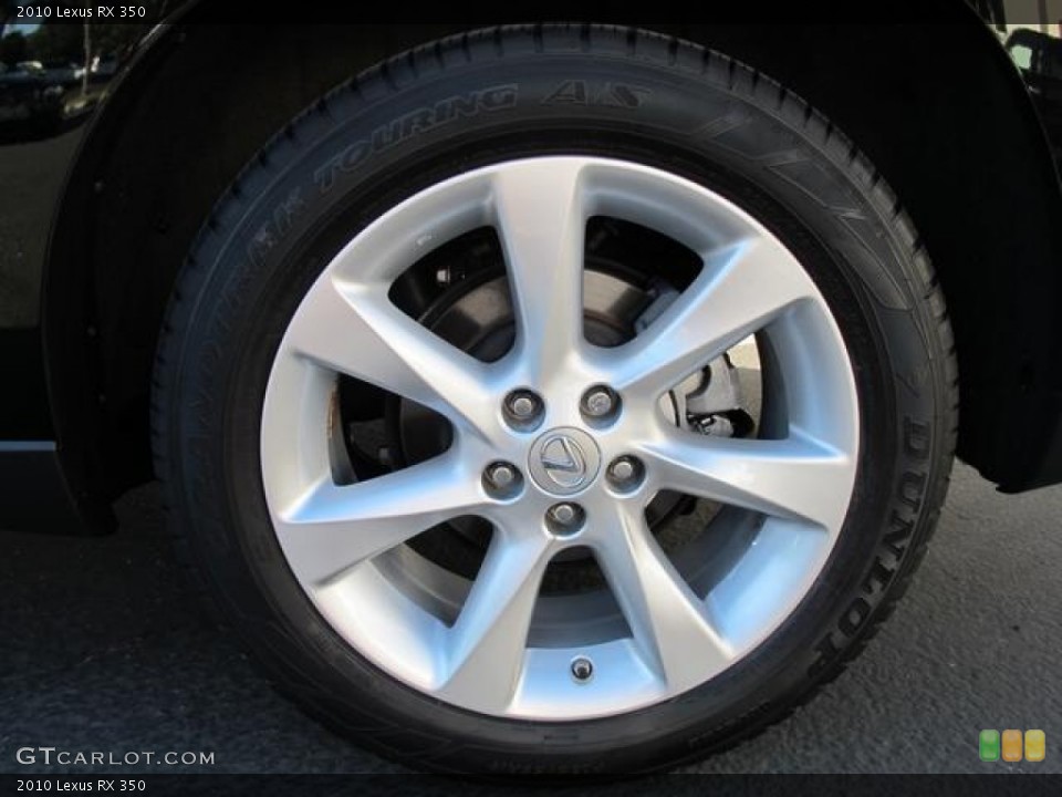 2010 Lexus RX 350 Wheel and Tire Photo #67075561