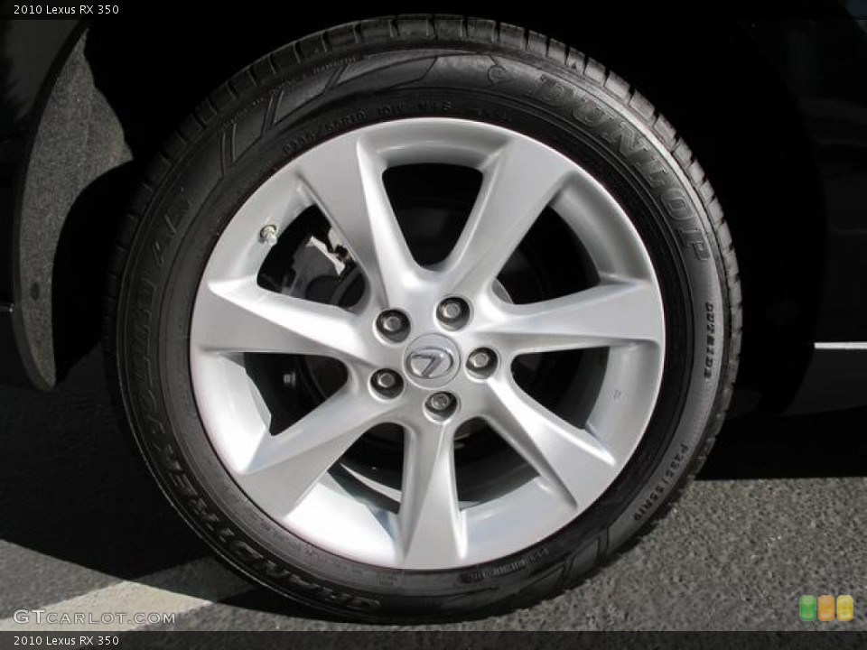 2010 Lexus RX 350 Wheel and Tire Photo #67075567