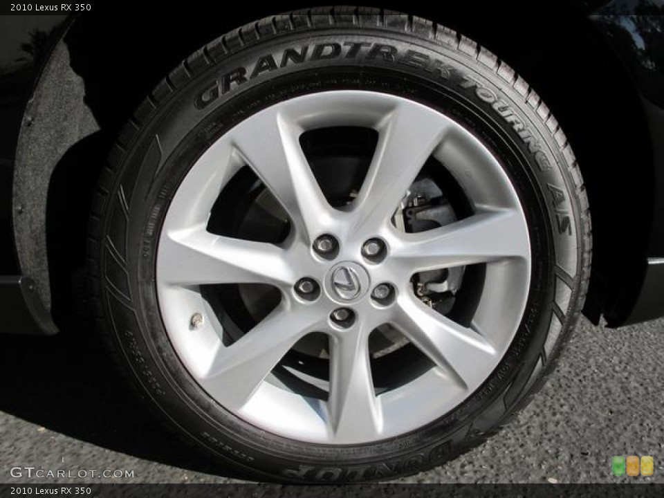 2010 Lexus RX 350 Wheel and Tire Photo #67075576