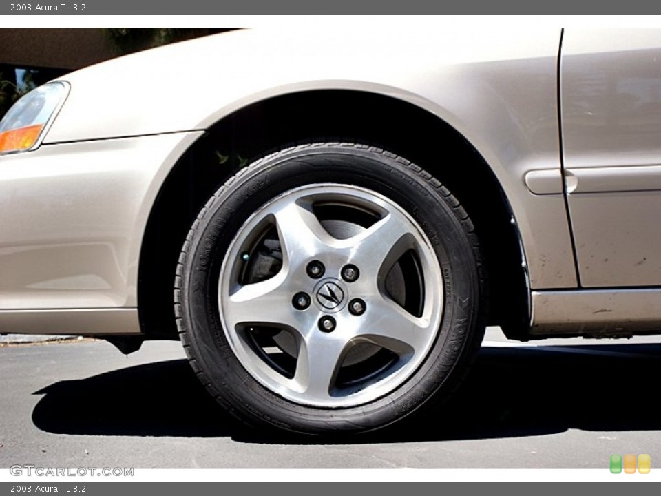 2003 Acura TL 3.2 Wheel and Tire Photo #67077388