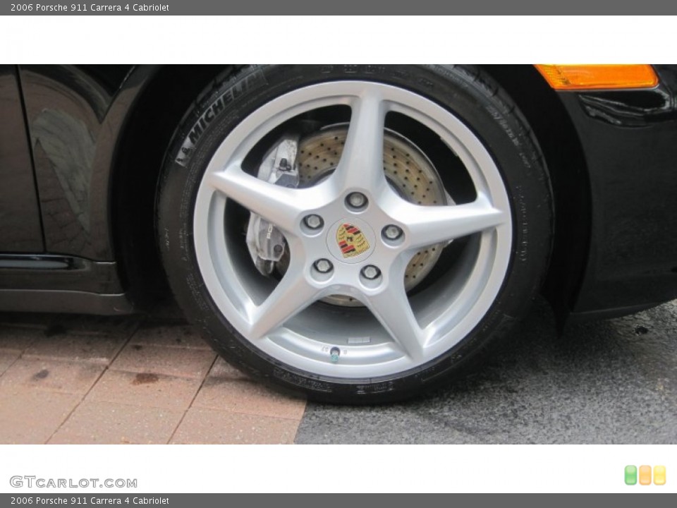 2006 Porsche 911 Carrera 4 Cabriolet Wheel and Tire Photo #67077860