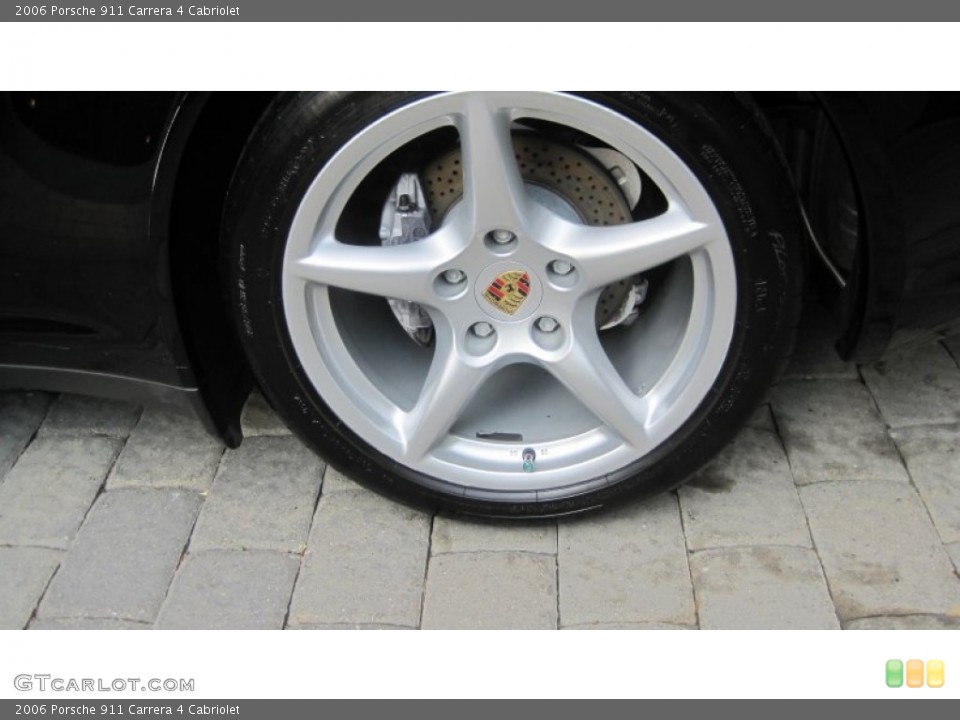2006 Porsche 911 Carrera 4 Cabriolet Wheel and Tire Photo #67077877
