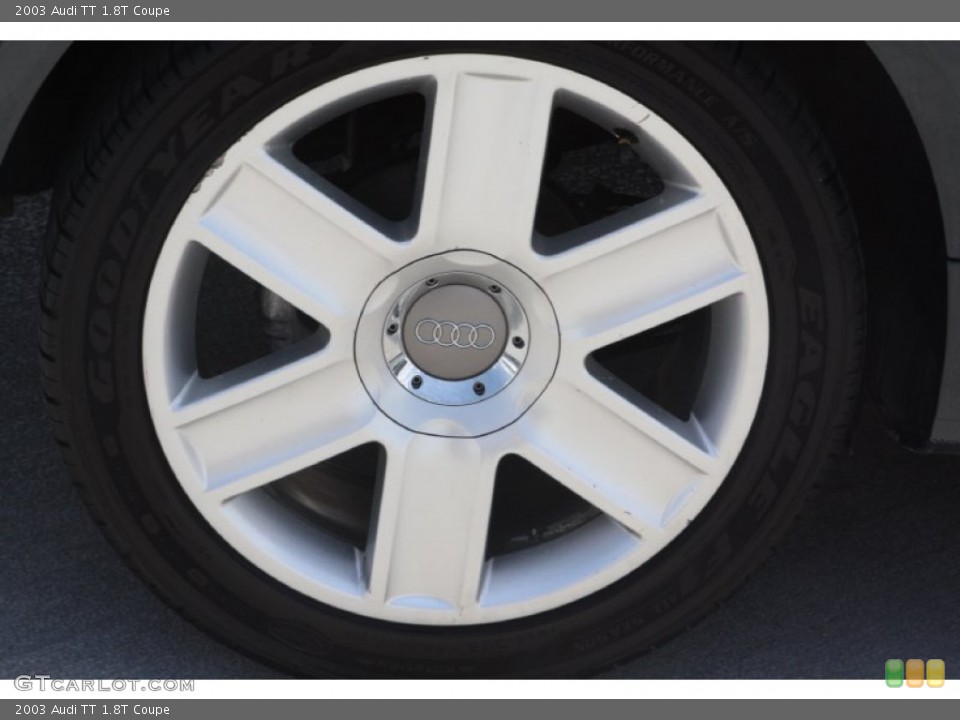 2003 Audi TT 1.8T Coupe Wheel and Tire Photo #67085788
