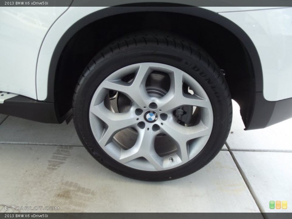 2013 BMW X6 xDrive50i Wheel and Tire Photo #67087570
