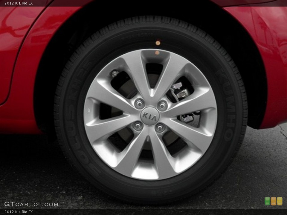 2012 Kia Rio EX Wheel and Tire Photo #67090756