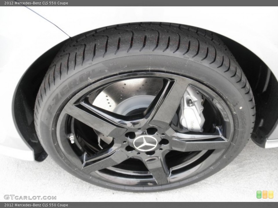 2012 Mercedes-Benz CLS 550 Coupe Wheel and Tire Photo #67098708