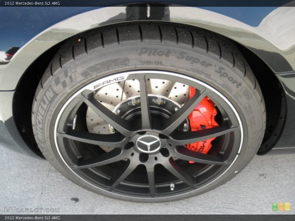 2012 Mercedes-Benz SLS AMG Wheel and Tire Photo #67098893