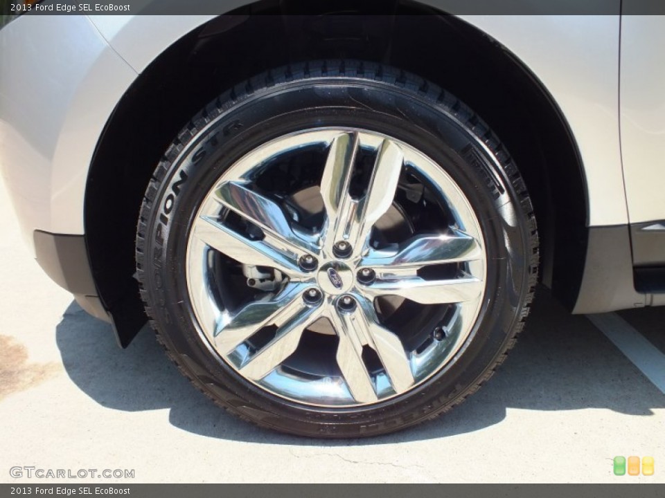 2013 Ford Edge SEL EcoBoost Wheel and Tire Photo #67106342