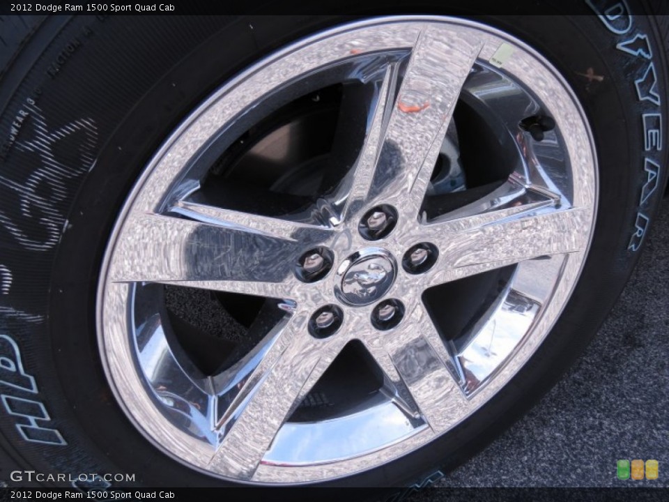 2012 Dodge Ram 1500 Sport Quad Cab Wheel and Tire Photo #67107467