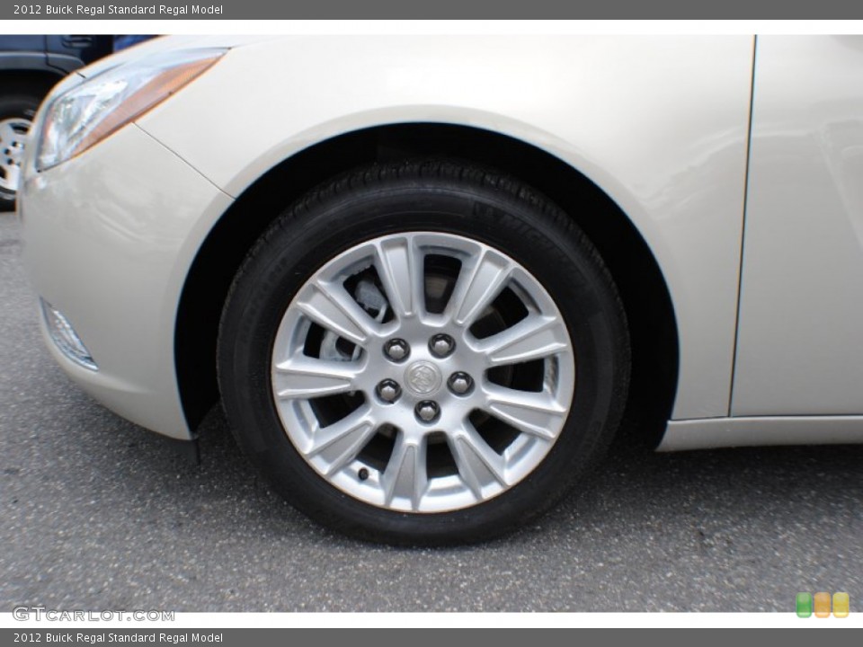 2012 Buick Regal  Wheel and Tire Photo #67117421