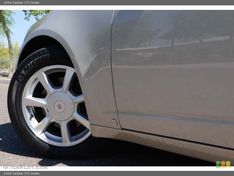 2009 Cadillac CTS Sedan Wheel and Tire Photo #67119917