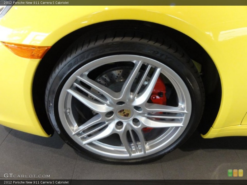2012 Porsche New 911 Carrera S Cabriolet Wheel and Tire Photo #67125422